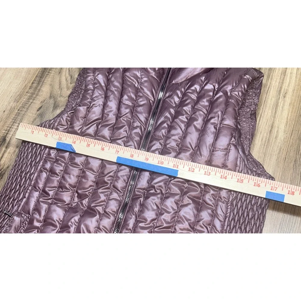 Calvin Klein Performance Small Petite Premium Down Quilted Vest  Security Pocket